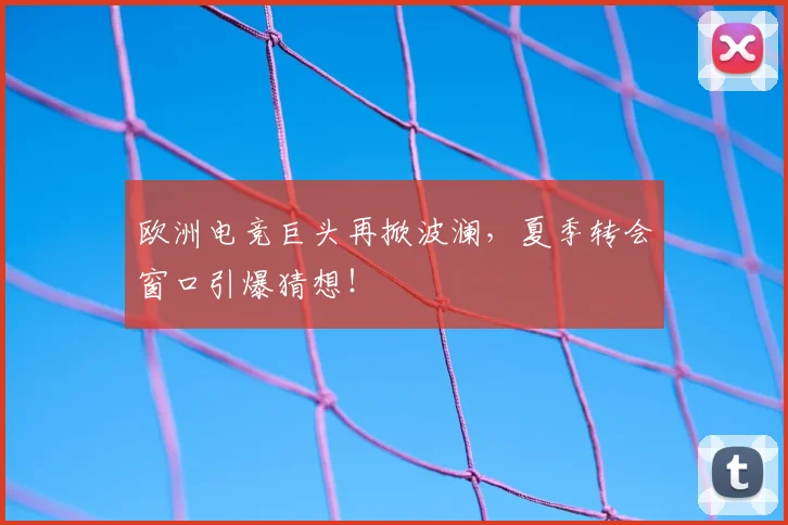 欧洲电竞巨头再掀波澜，夏季转会窗口引爆猜想！