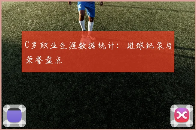 C罗职业生涯数据统计:进球纪录与荣誉盘点