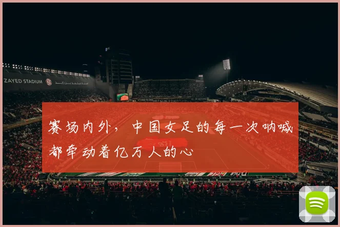 赛场内外,中国女足的每一次呐喊都牵动着亿万人的心